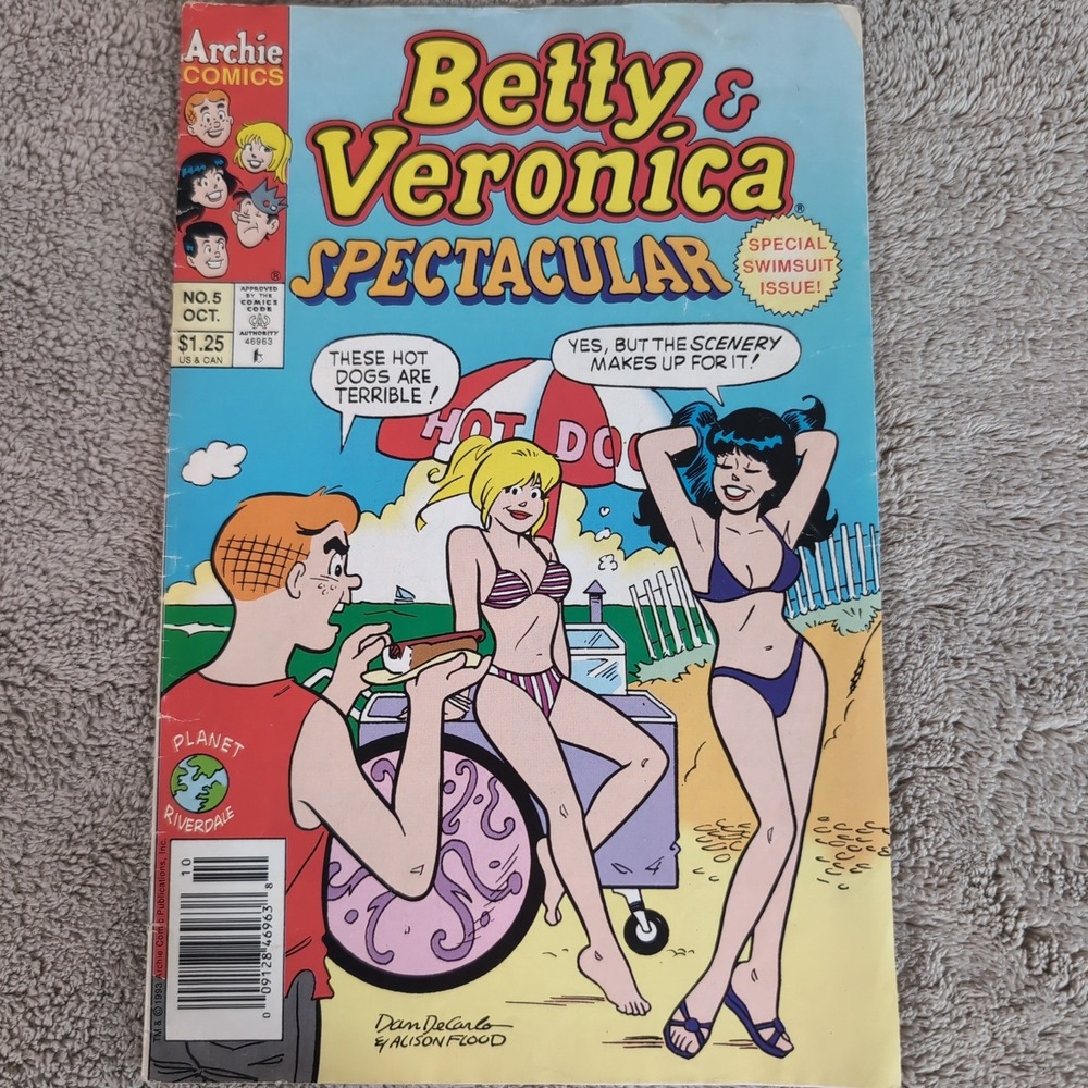 Betty & Veronica Spectacular No 5 Oct 1993 Special Swimsuit Issue Archie Comics